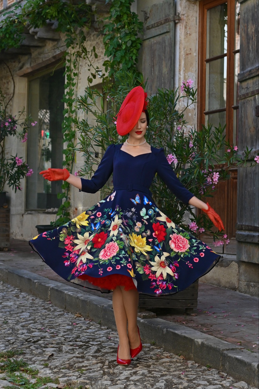 Mariposa Garden Swing Dress in Extended Sizing
